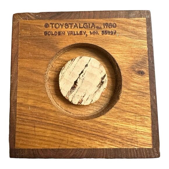 Vintage Toystalgia Wooden 1980 Coin Bank Music Box Clown Theme Working - Picture 4 of 14